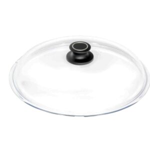 AMT Ø 32 cm Glasdeckel Universal-Glasdeckel Topf-Deckel Wok-Deckel Bratpfanne