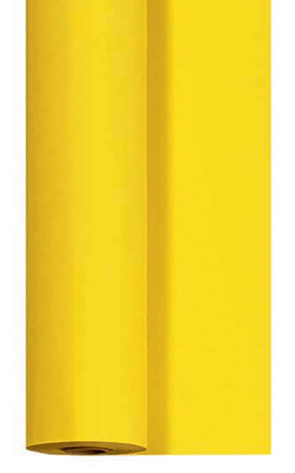 Duni Tischdecke Tischdecken-Rolle Tischläufer 0,90 x 40m Gelb NEU