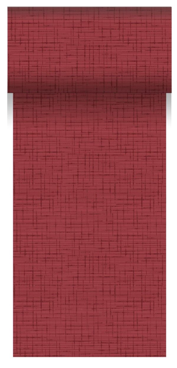 Duni Tischläufer Tischband Tischdeko Gastro 15cm x 20m Bordeaux NEU