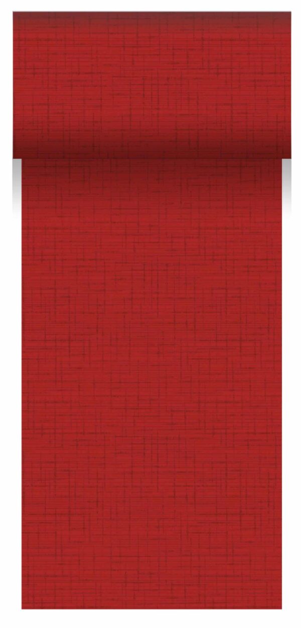 Duni Dunilin Gastro Tischläufer Tischband-Rolle Tischdeko 15 cm x 20 m Rot NEU
