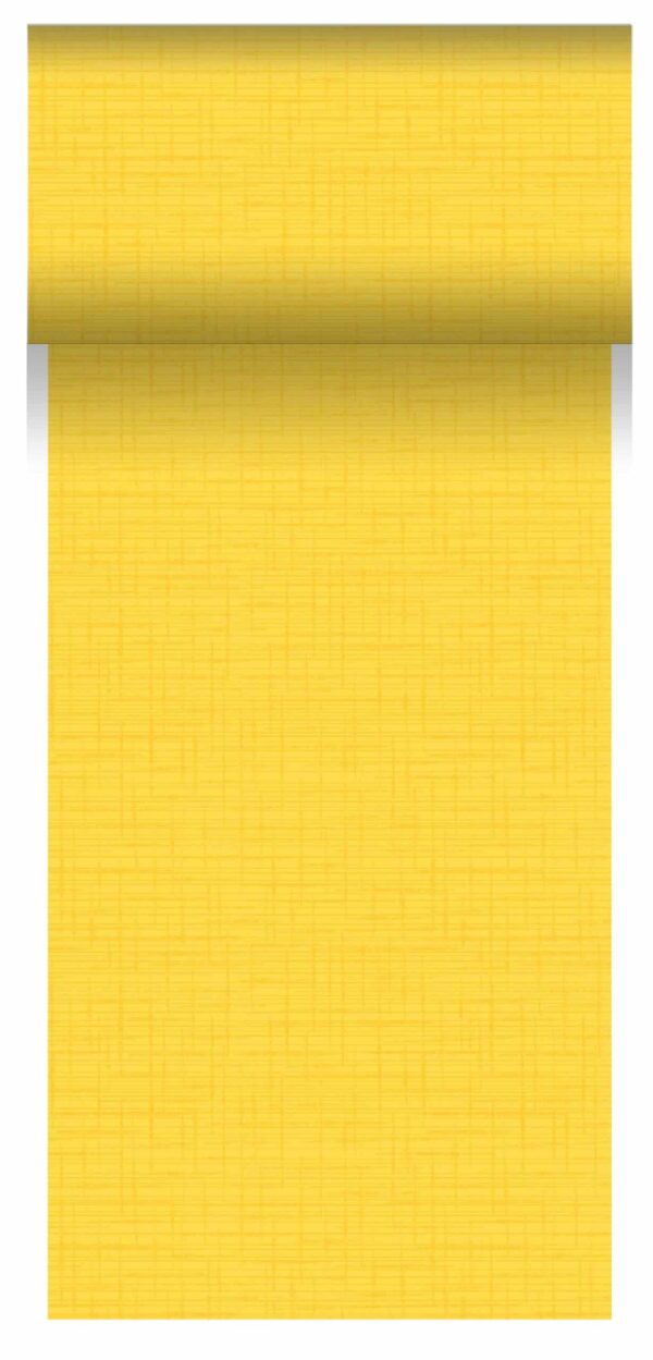 Duni Tischläufer Tischband Tischdeko Gastro 0,15 x 20 m Gelb NEU