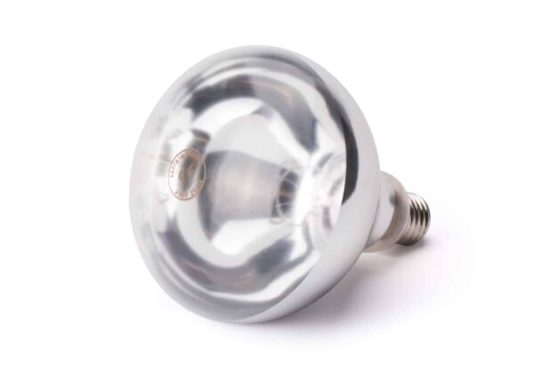 E27 Infrarot Wärmelampe Glühbirne weisslicht Infrared 250 W Weiss NEU