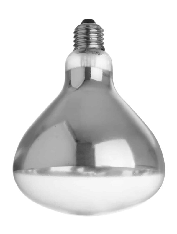 E27 Infrarot Wärmelampe Glühbirne weisslicht Infrared 250 W Weiss NEU – Bild 2