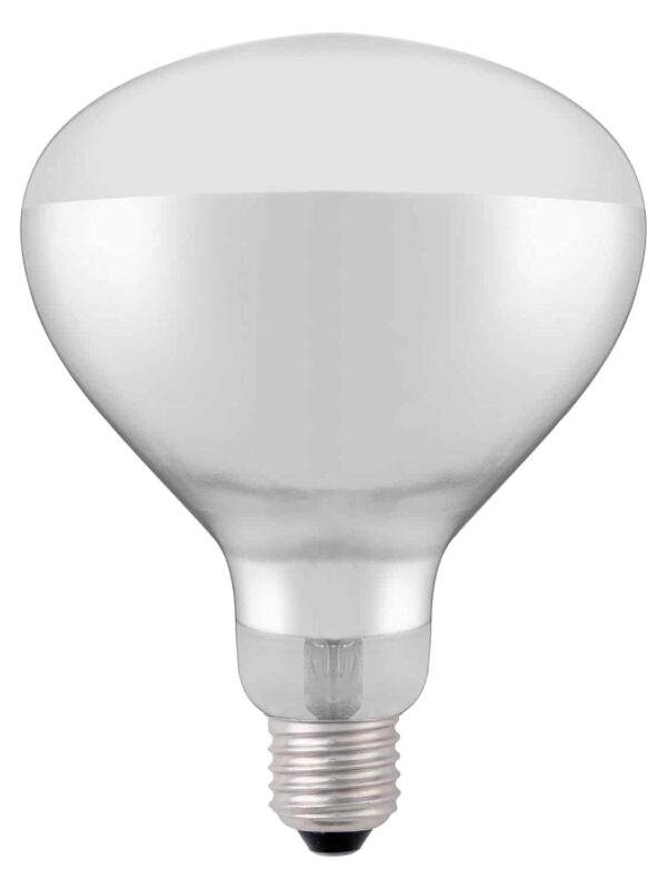 E27 Infrarot Wärmelampe Glühbirne weisslicht Infrared 250 W Weiss NEU – Bild 3