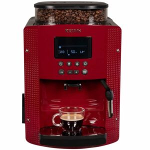 Krups Kaffeevollautomat Espressomaschine Kaffeemaschine Kaffeeautomat Rot NEU