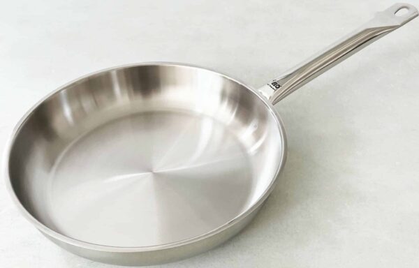 ELO Edelstahl-Bratpfanne Induktion Profi-Therm Ø 24 cm 5,5 cm Höhe Silber NEU – Bild 2
