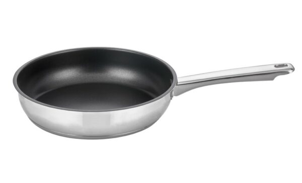 ELO Induktion Edelstahl-Bratpfanne Space Ø 28 cm 6,5 cm Höhe Silber NEU