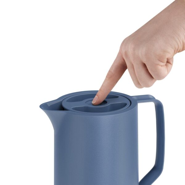 EMSA Thermoskanne Isokanne Isolierkanne Kaffee-Kanne Motiva Blau 1 Liter NEU – Bild 2