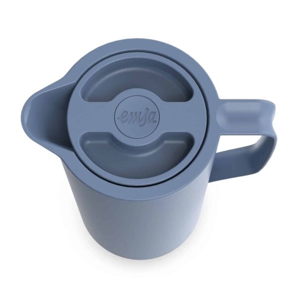 EMSA Thermoskanne Isokanne Isolierkanne Kaffee-Kanne Motiva Blau 1 Liter NEU – Bild 4
