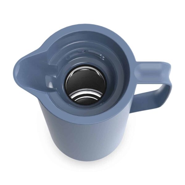 EMSA Thermoskanne Isokanne Isolierkanne Kaffee-Kanne Motiva Blau 1 Liter NEU – Bild 3