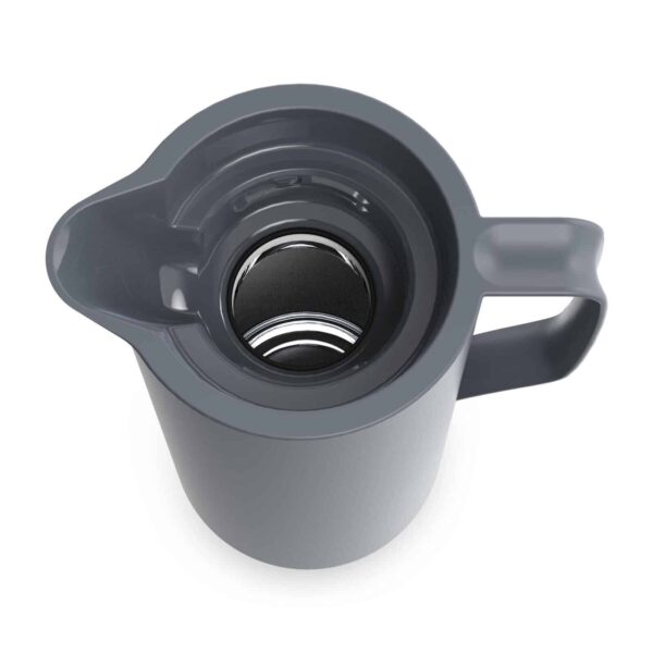 EMSA Thermoskanne Isokanne Isolierkanne Kaffee-Kanne Motiva Grau 1 Liter NEU – Bild 3