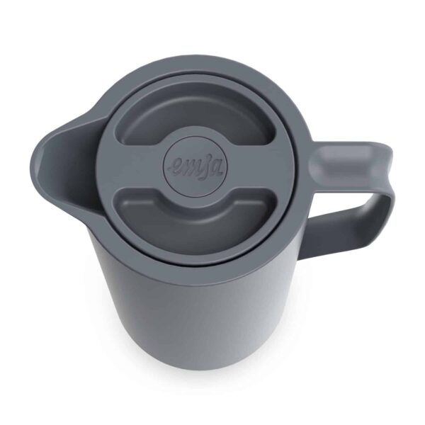 EMSA Thermoskanne Isokanne Isolierkanne Kaffee-Kanne Motiva Grau 1 Liter NEU – Bild 4