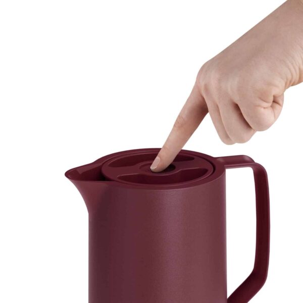 EMSA Thermoskanne Isokanne Isolierkanne Kaffee-Kanne Motiva Rot 1 Liter NEU – Bild 3