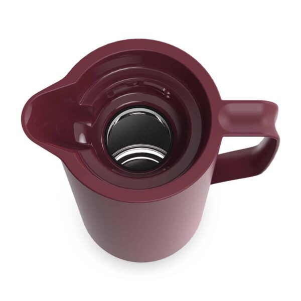 EMSA Thermoskanne Isokanne Isolierkanne Kaffee-Kanne Motiva Rot 1 Liter NEU – Bild 2