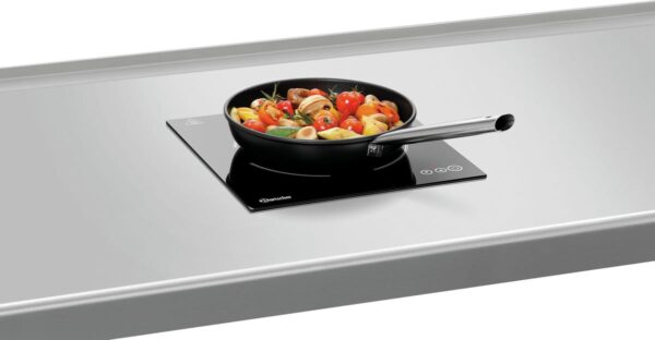 Bartscher Kochplatte Einbau-Induktionskocher mit Touch-Display Schwarz NEU – Bild 3