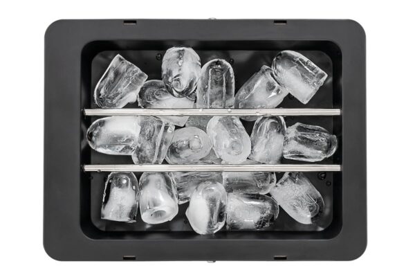 Bartscher ICE-Crusher Eismaschine Eis-Zerkleinerer 60Kg - 1h Silber NEU – Bild 5