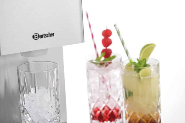 Bartscher ICE-Crusher Eismaschine Eis-Zerkleinerer 60Kg - 1h Silber NEU – Bild 8