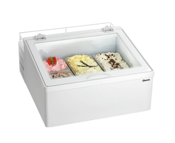 Bartscher Eisvitrine 3x5L-F