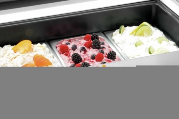 Bartscher Eisvitrine 4x6,5L-F – Bild 6