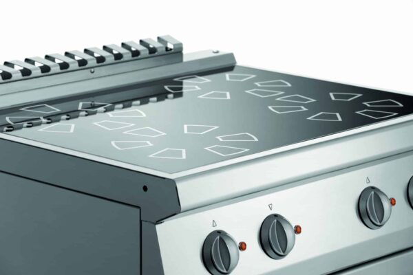 Bartscher Elektroherd 700, 4 Felder, EBO – Bild 3