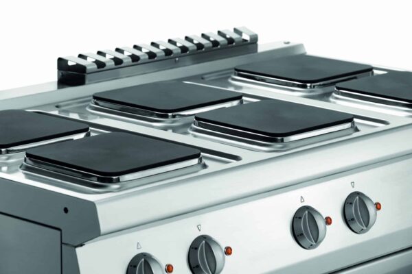 Bartscher Elektroherd 700, B1200, 6PL, EBO – Bild 3