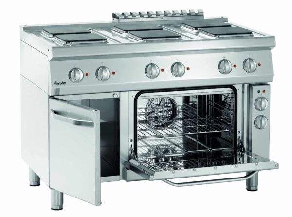 Bartscher Elektroherd 700, B1200, 6PL, EBO