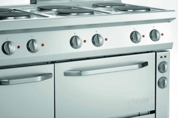 Bartscher Elektroherd 700, B1200, 6Pl, EBO – Bild 6