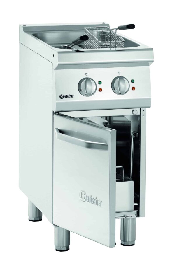Bartscher Fritteuse 700, B400, 2x9L – Bild 3
