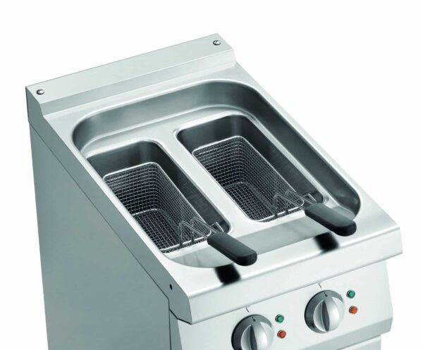Bartscher Fritteuse 700, B400, 2x9L – Bild 4