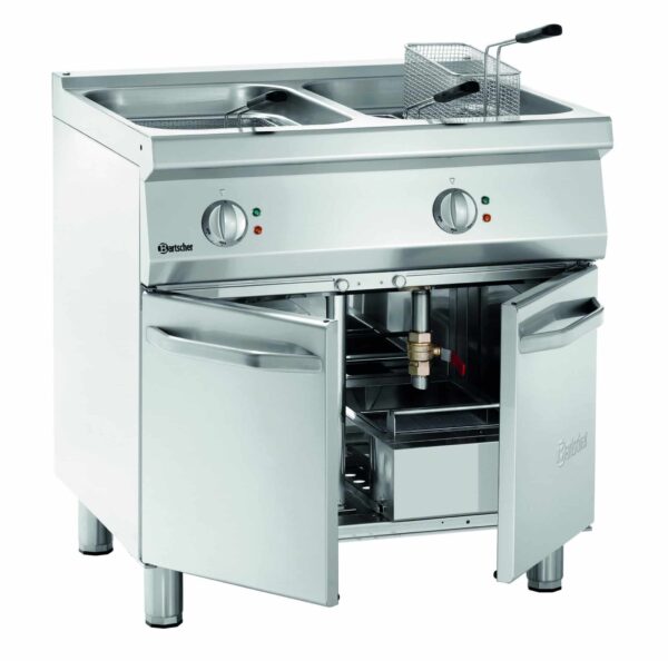 Bartscher Fritteuse 700, B800, 2x15L – Bild 3