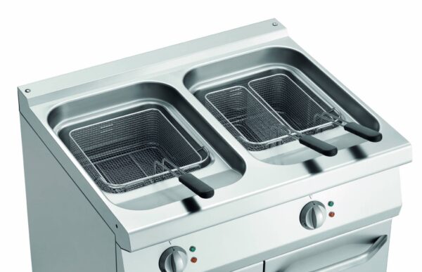 Bartscher Fritteuse 700, B800, 2x15L – Bild 4