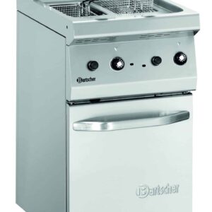 Bartscher Fritteuse Gas, 700, B400, 2x7L