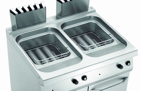 Bartscher Fritteuse Gas, 700, B800, 2x15L – Bild 5