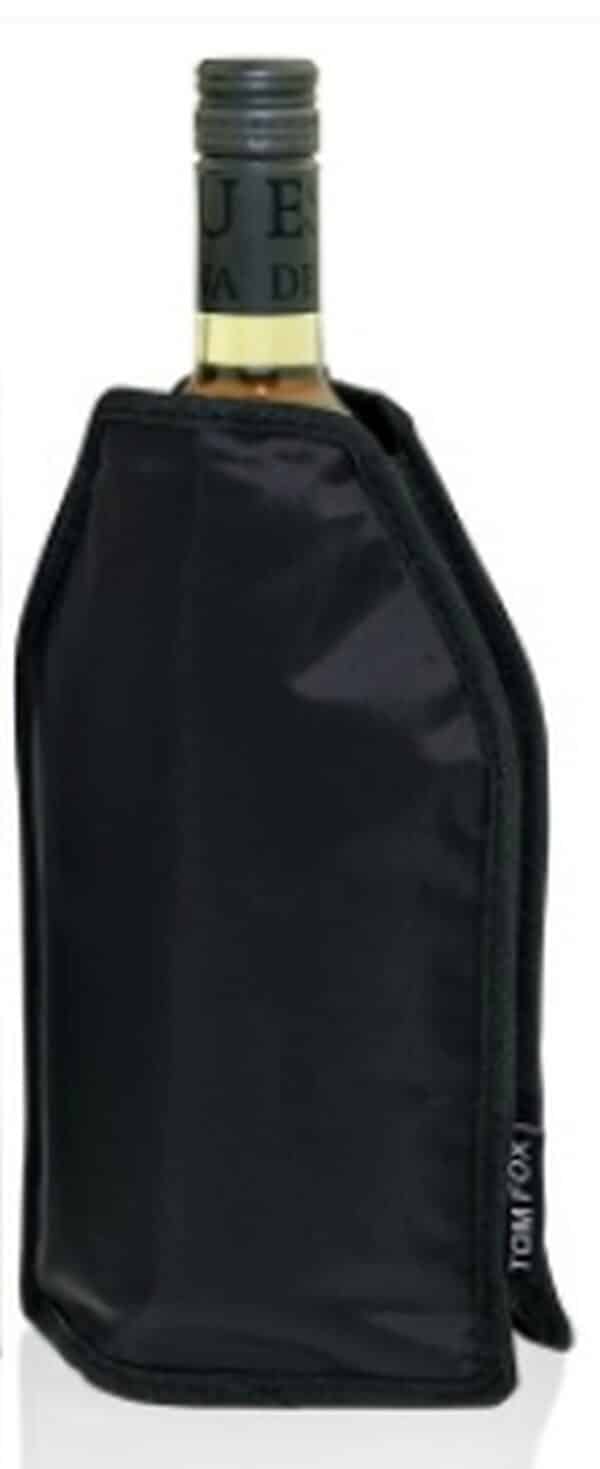 Fuchs Wein-Kühler Sekt-Kühler Kühlmanschette Activcooler Black Edition Schwarz