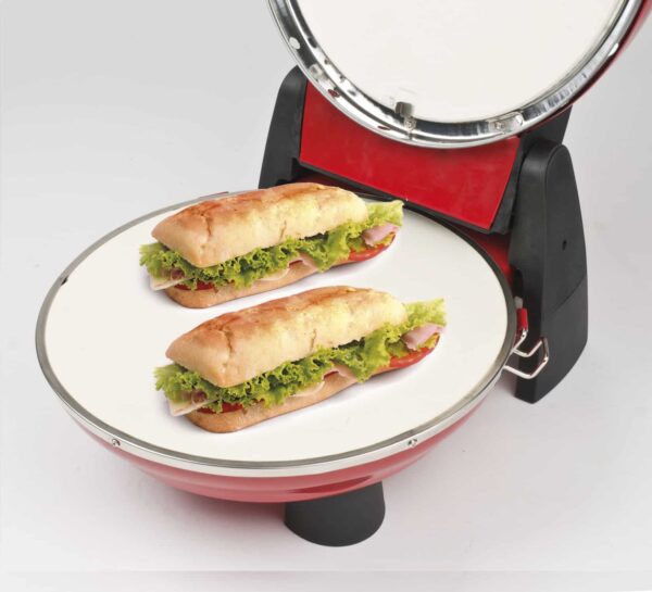 G3-Ferrari Pizzaofen Pizzamaker Napoletana Express Pizza in 3 min. fertig Rot – Bild 7
