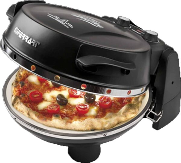 G3-Ferrari Pizzamaker Pizzaofen Napoletana 400°C 1200W Schwarz NEU