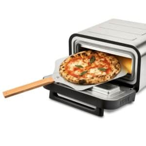 G3-Ferrari Pizzamaker Pizzaofen Pizza Pro 2 Minuti 450°C Silber Schwarz NEU
