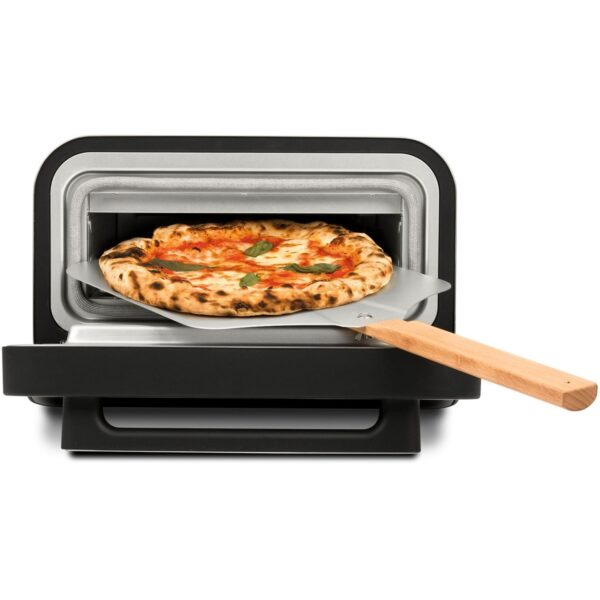 G3-Ferrari Pizzamaker Pizzaofen Pizza Pro 2 Minuti 450°C Silber Schwarz NEU – Bild 3