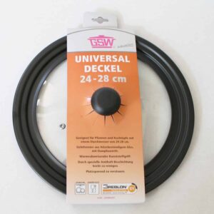 GSW Universal-Glas-Deckel Topf Bratpfanne Ø 24 cm Ø 26 cm Ø 28 cm NEU