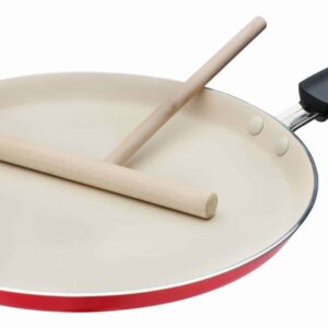 GSW Induktion Crepepfanne mit Holzteigverteiler Ø 26 cm NEU