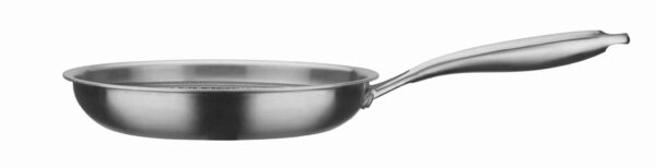 GSW Edelstahl Bratpfanne Induktion Tri-Ply Gastro Ø 24 cm Silber NEU – Bild 2