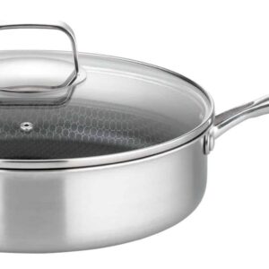 GSW Schmorpfanne Edelstahl-Pfanne Bräter Ø 28 cm Tri Ply Pro Inoxxa Black NEU