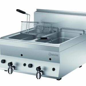 Bartscher Gas-Fritteuse 650, 2x8L, TG