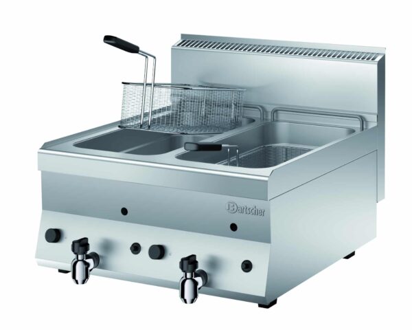 Bartscher Gas-Fritteuse 650, 2x8L, TG