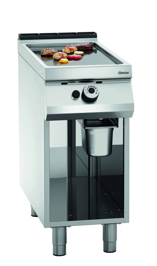 Bartscher Gas-Griddleplatte, glatt, OU