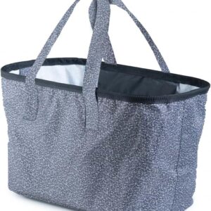 Genius Einkaufskorb Einkaufstasche Tragekorb FALKO faltbar 26 Liter Grau Schwarz