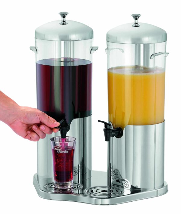 Bartscher DUO Getränke-Dispenser Saft-Spender 2x 5 Liter NEU – Bild 3
