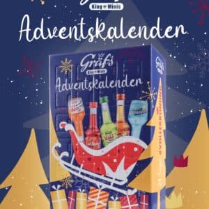 Gräfs Adventskalender Weihnachtskalender Schlitten 24x 20ml 12 Sorten NEU