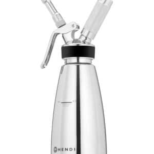 HENDI Thermo Sahnespender 0,5L Edelstahl Cream Whipper Profi Silber NEU
