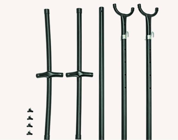 Hängematte Liegematte mit Gestell Komplett-Set Liegefläche 190 x 80 cm Grün NEU – Bild 5